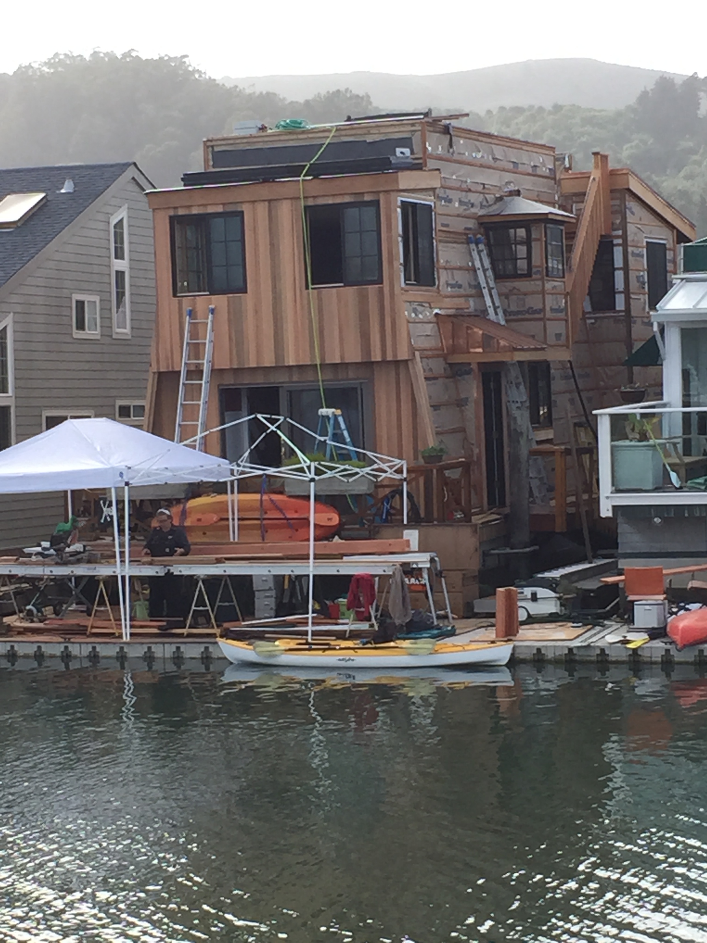 Acclaimed renovator calls on HydroGap for moisture management in unique Bay Area houseboat community