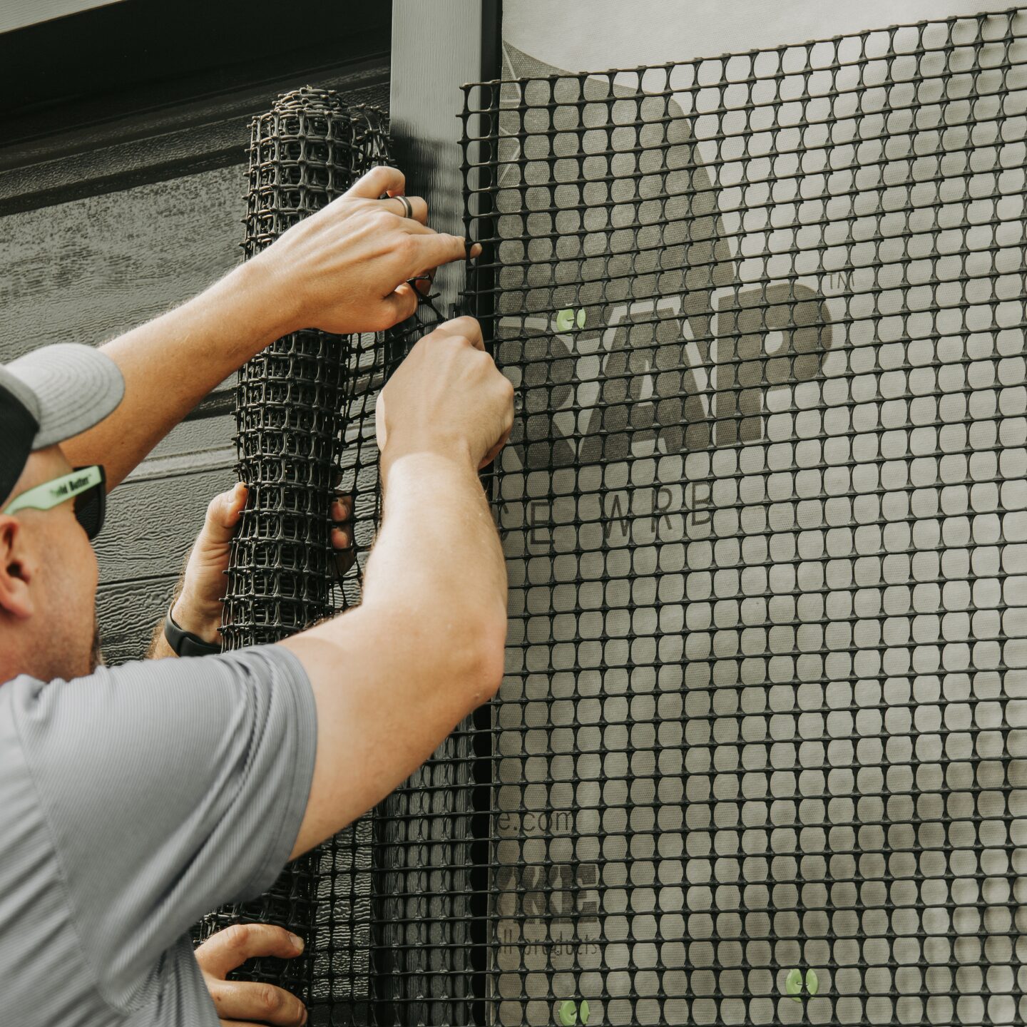 AeroNet Ventilation Mat for Roof and Wall installation with Benjamin Obdyke