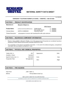 BenWrap® SA_MSDS 06.2026