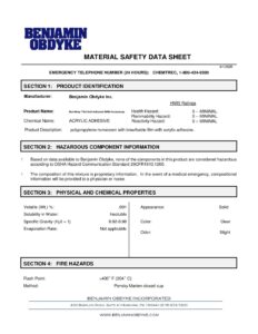 BenWrap™SA_MSDS